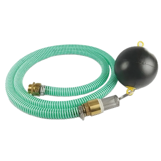 Aanzuigset, drijvend Ø100mm, met 3M slang 32mm + 1" klep
