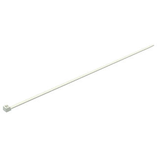 100 x 2,5 mm Kabelbinder wit nylon